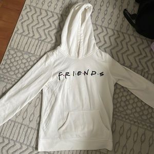 White friends hoodie